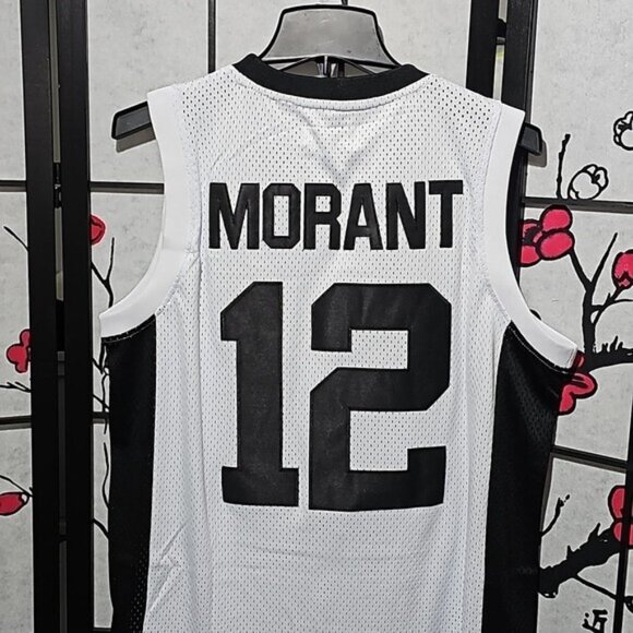 Ja Morant Crestwood Heights Basketball Jersey Size Medium New - Picture 9 of 11